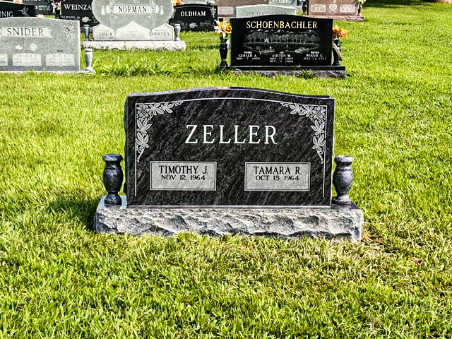 Zeller Headstone Front